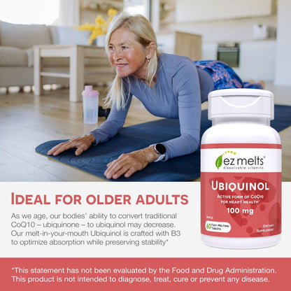 Quick Dissolve CoQ10 100mg Tablets