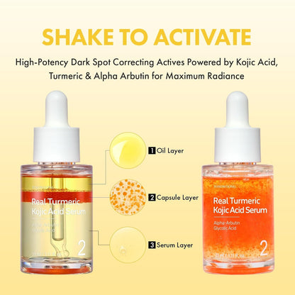 Natural Turmeric Brightening Face Serum 33ml