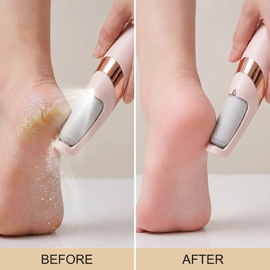 Rechargeable Electric Foot Callus Remover for Smoother Feet