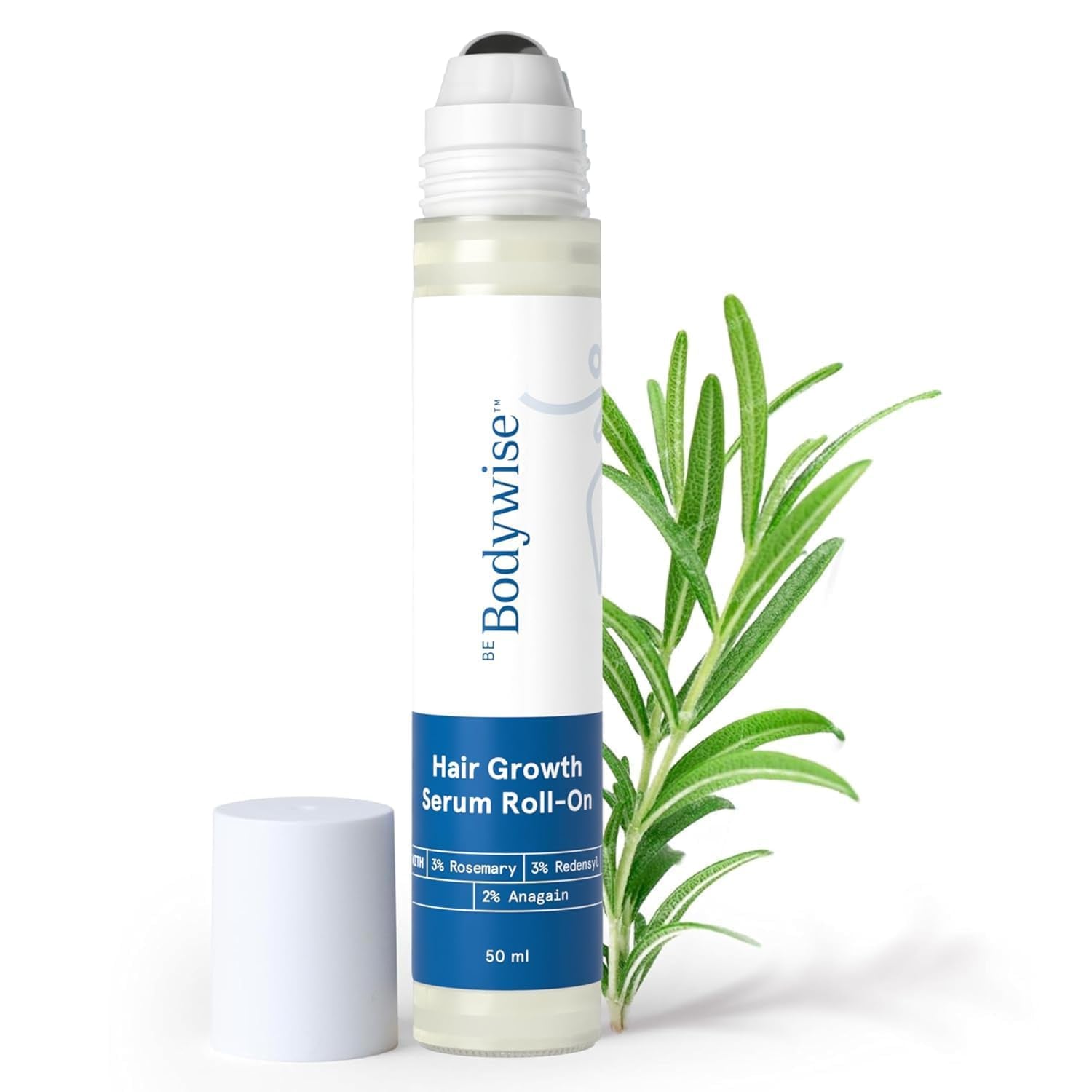 Natural Hair Thickening Serum Roll On 50ml - Mycosmeticslondon