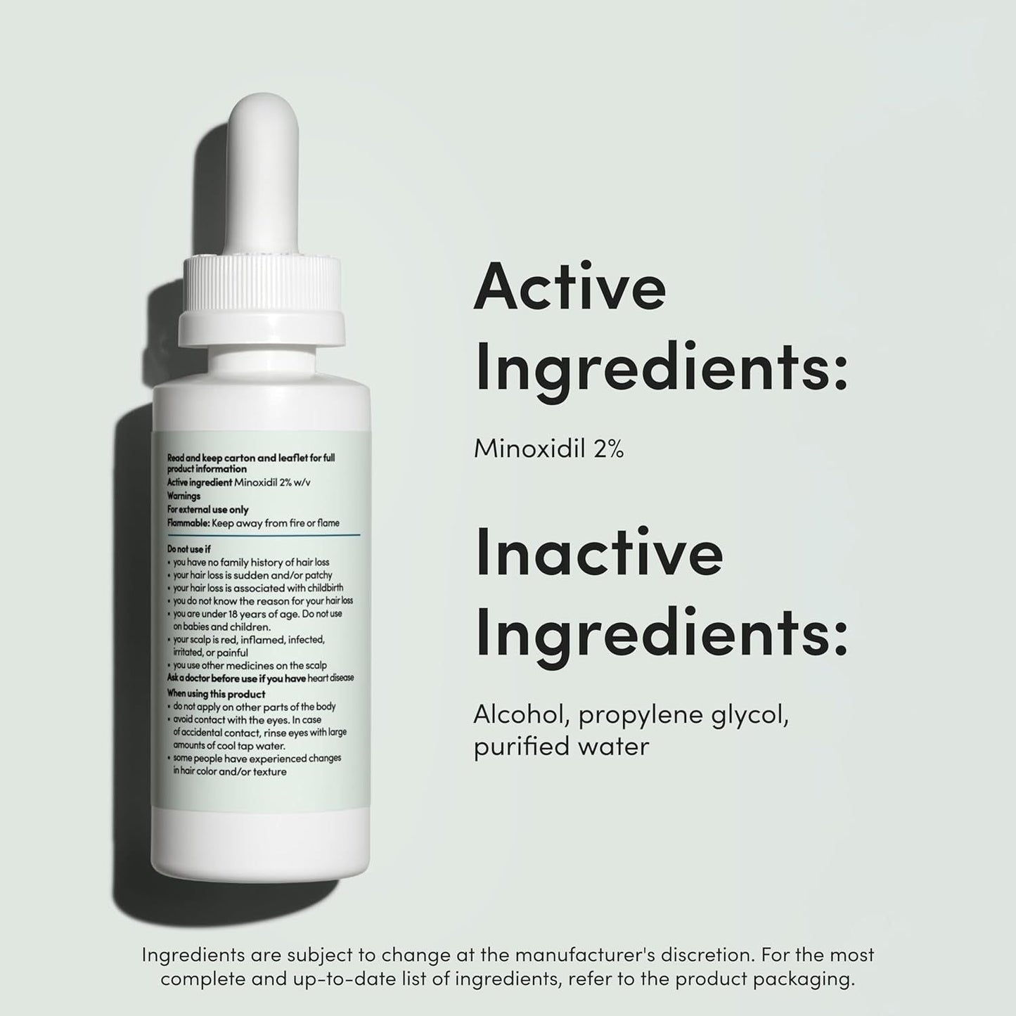 Women's Hair Growth Treatment 2% Minoxidil Solution