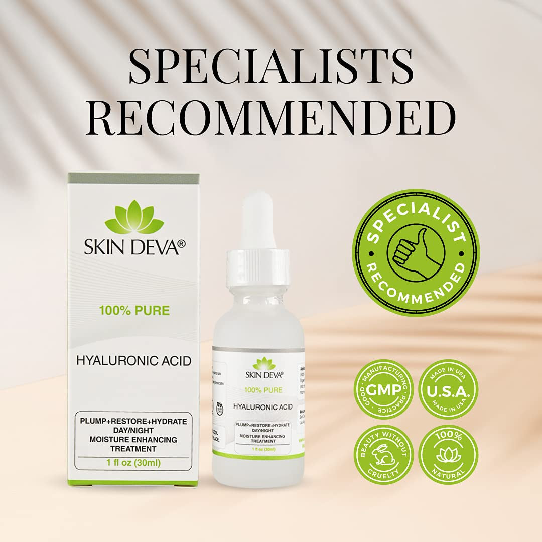 Natural Hyaluronic Acid Serum for Plump Skin