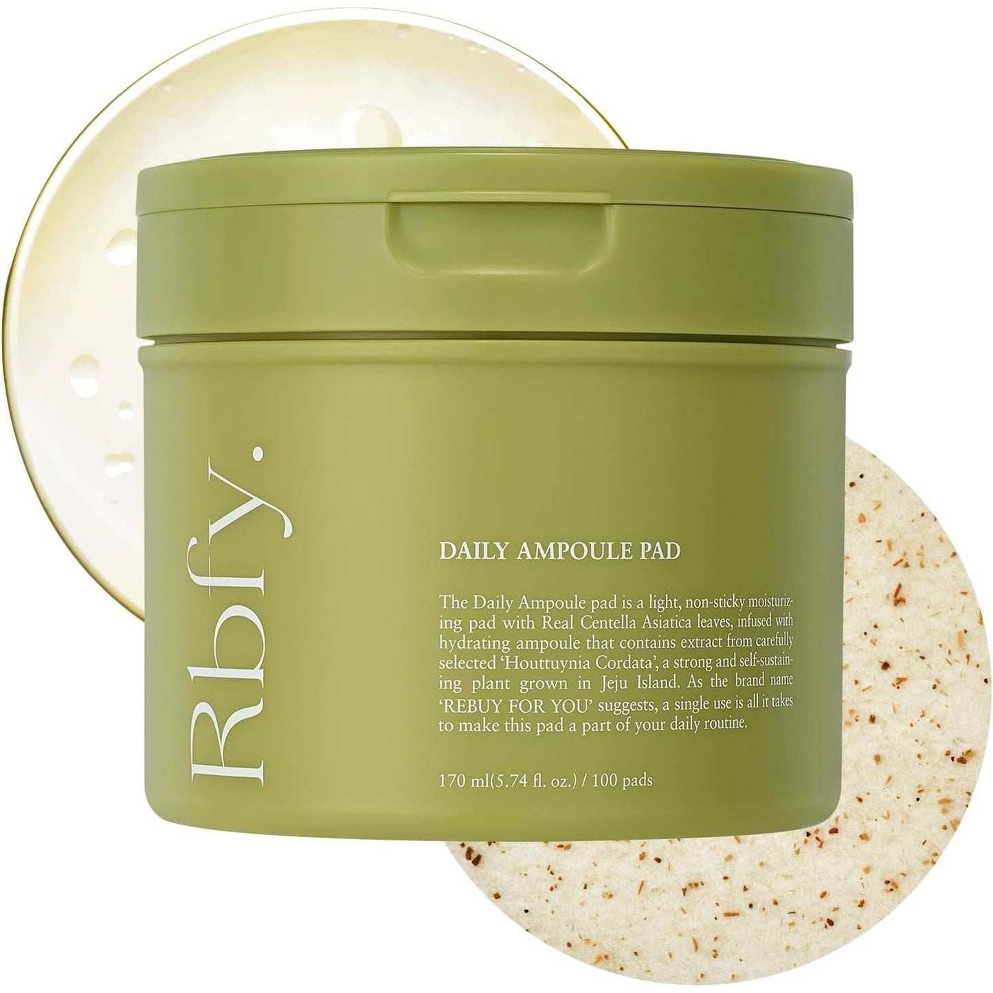 Daily Hydrating Face Pads 100 Count - Mycosmeticslondon