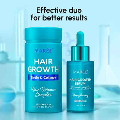 Nourishing Hair Growth Serum for Thicker Longer Hair
