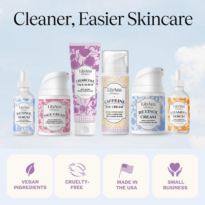 Anti Aging Eye Cream with Caffeine - Hydrates and Firms