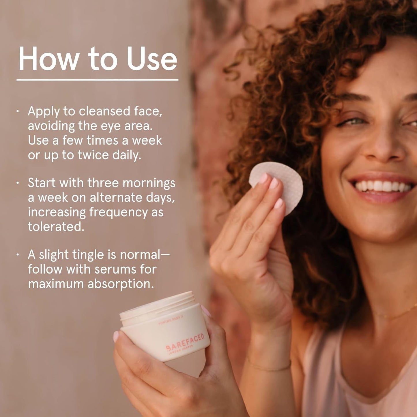 Gentle Exfoliating Pads - Clear Skin & Natural Glow