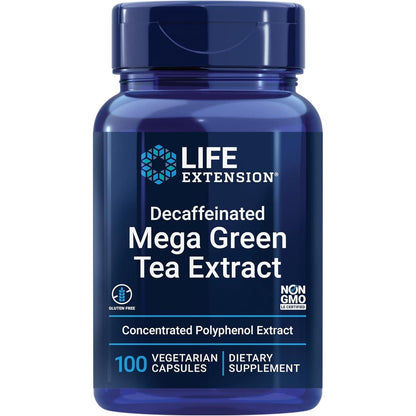 Powerful Decaf Green Tea Supplement - 100 Capsules - Mycosmeticslondon