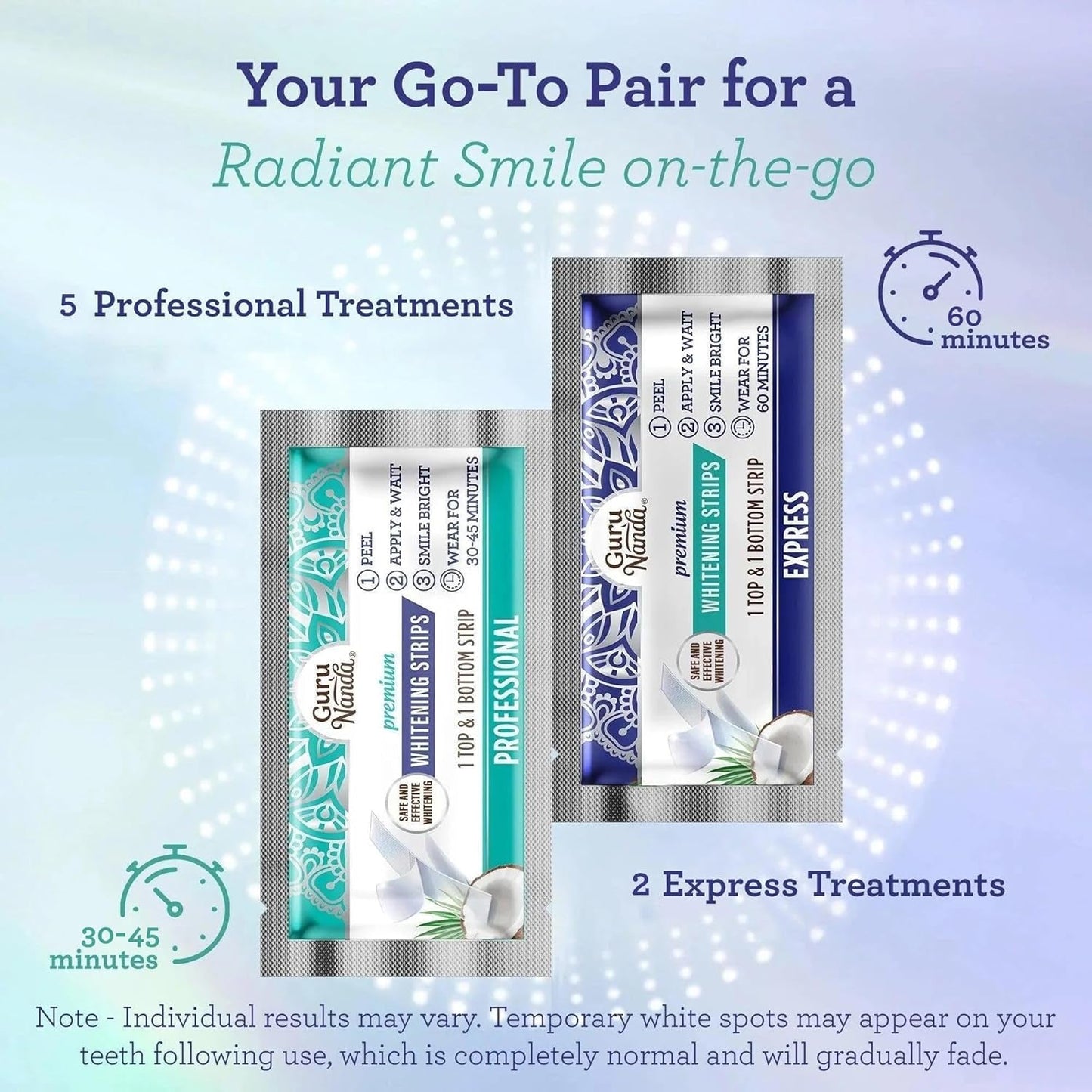Professional Teeth Whitening Strips Kit