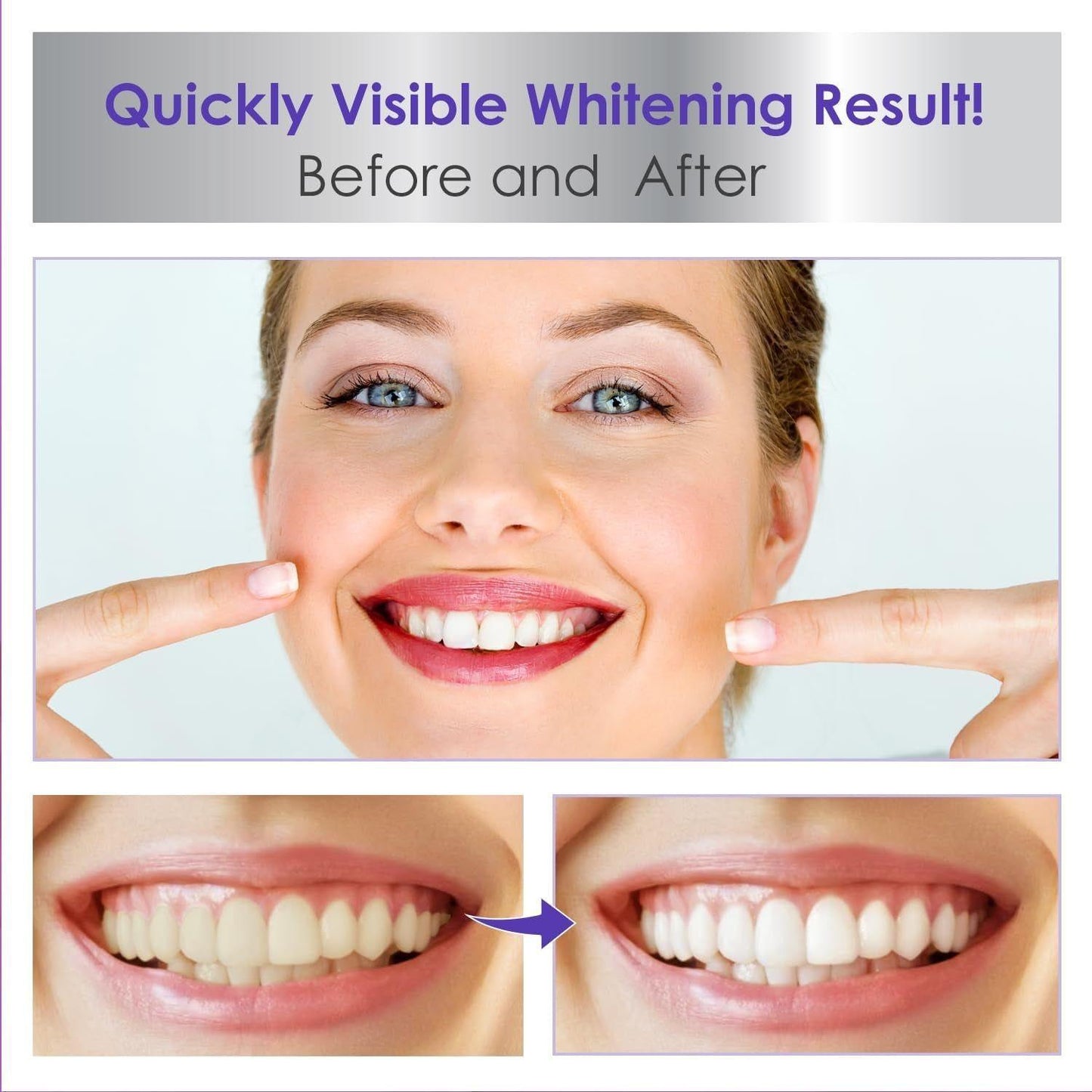 Fresh Purple Whitening Toothpaste 50ml