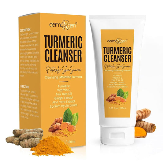 Natural Turmeric Face Cleanser - 150ml - Mycosmeticslondon