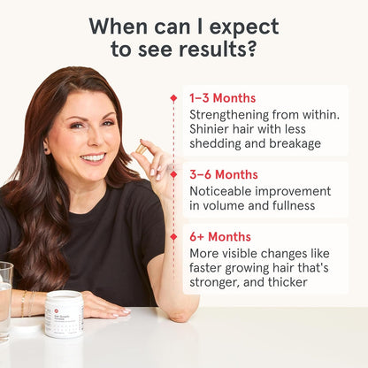 Natural Hair Regrowth Supplement - Biotin & DHT Blocker Capsules