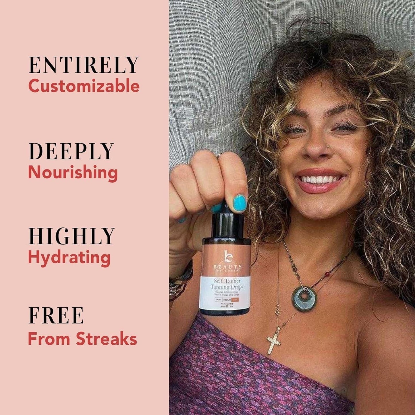 Dark Self Tanning Serum for Face and Body
