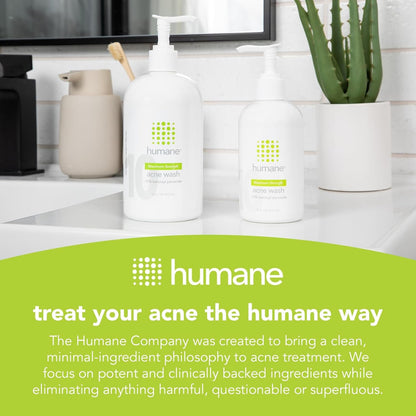 Effective Strong Acne Face Wash 10% Benzoyl Peroxide Cleanser