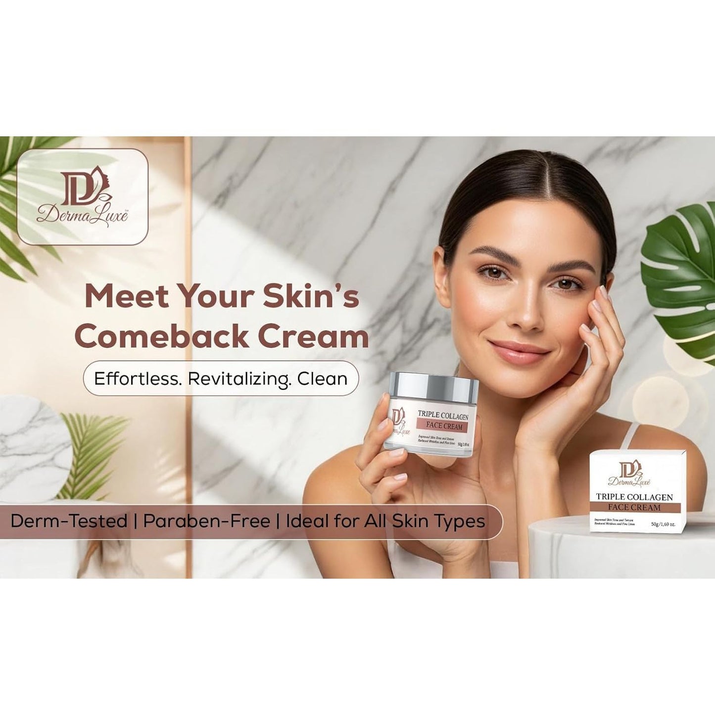 Platinum Anti Aging Face Moisturizer 50ml