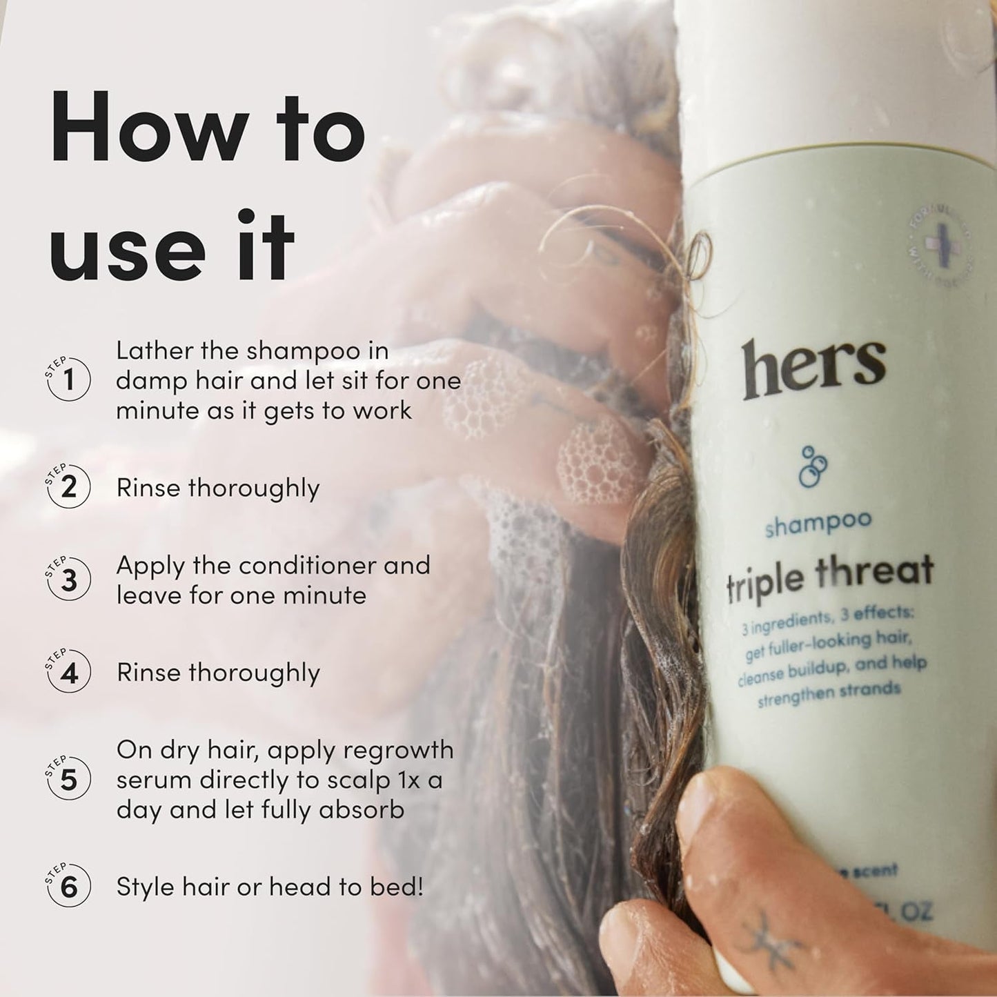 Thickening Hair Growth Shampoo Conditioner Set