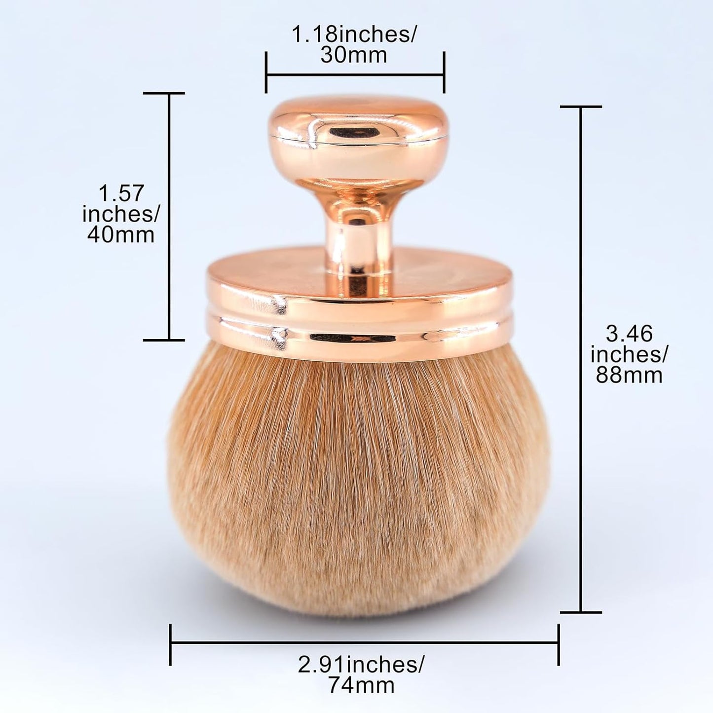 Big Soft Makeup Brush for Full Body Application