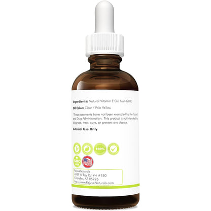Natural Vitamin E Oil for Glowing Skin Care