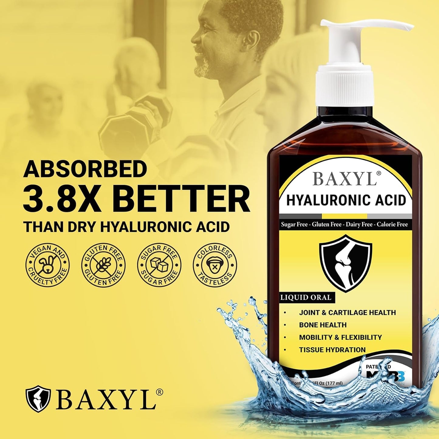 Advanced Hyaluronic Acid Serum for Joints & Skin