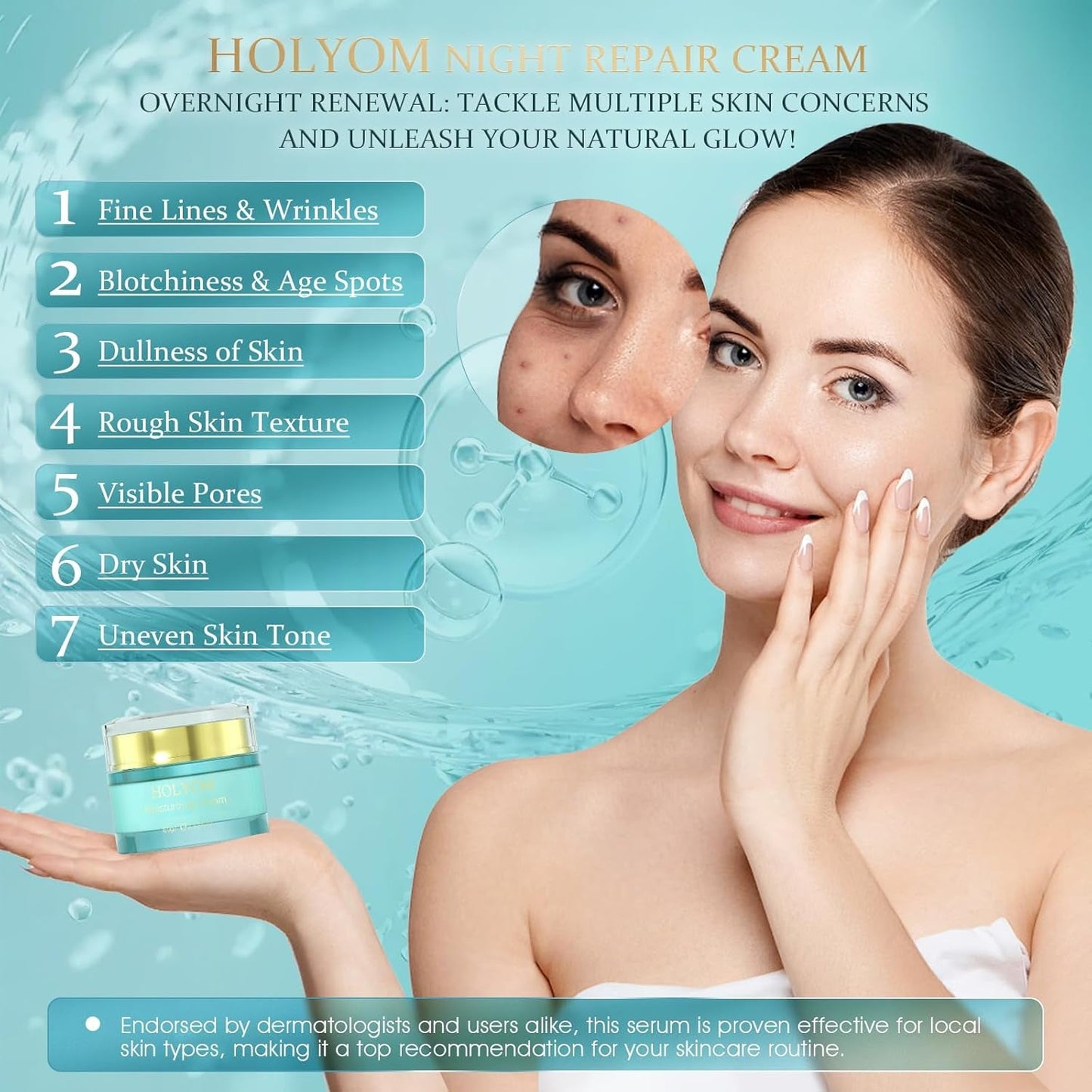 Nourishing Night Cream 60g | Intensive Skin Hydration