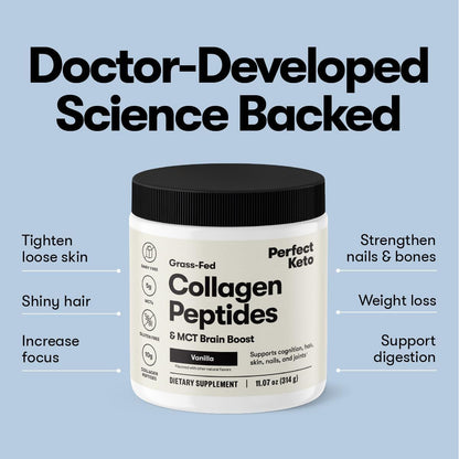Delicious Low Carb Chocolate Keto Collagen Protein Powder