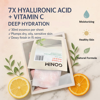 Hydrating Face Mask Set - 20 Sheets | Intense Moisture