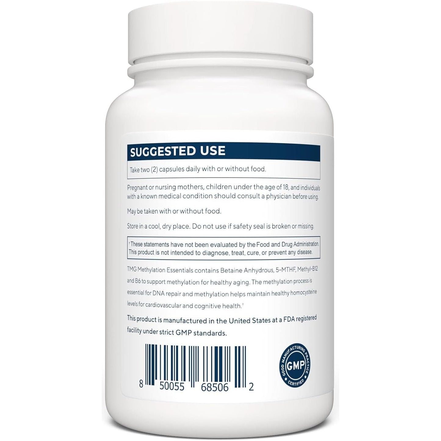 Premium DNA Support Supplement - 120 Capsules
