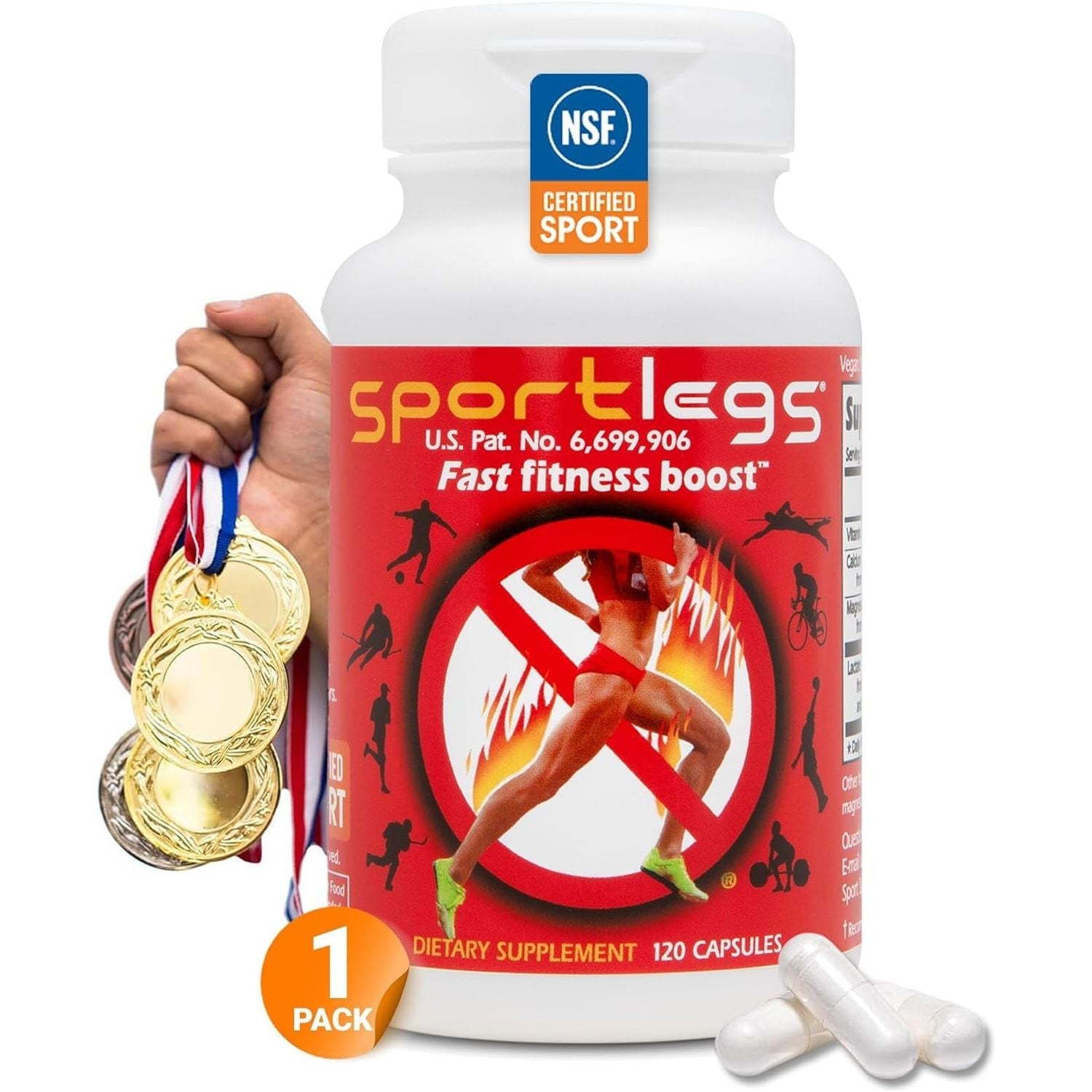 High Performance Dietary Supplement - 120 Capsules - Mycosmeticslondon