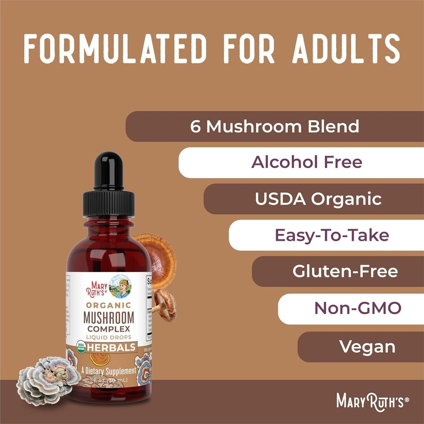 Natural Mushroom Immunity Boost Liquid Extract 30ml