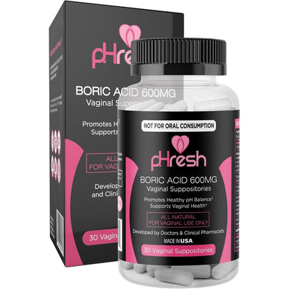 Natural Vaginal Suppositories for pH Balance and Odor Relief - Mycosmeticslondon