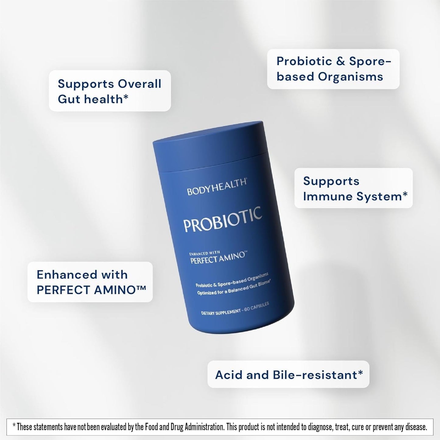 Premium Probiotic Capsules for Gut Health Support