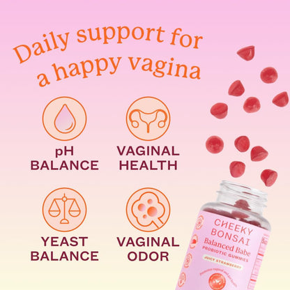 Women's Probiotic Gummies for Vaginal Health