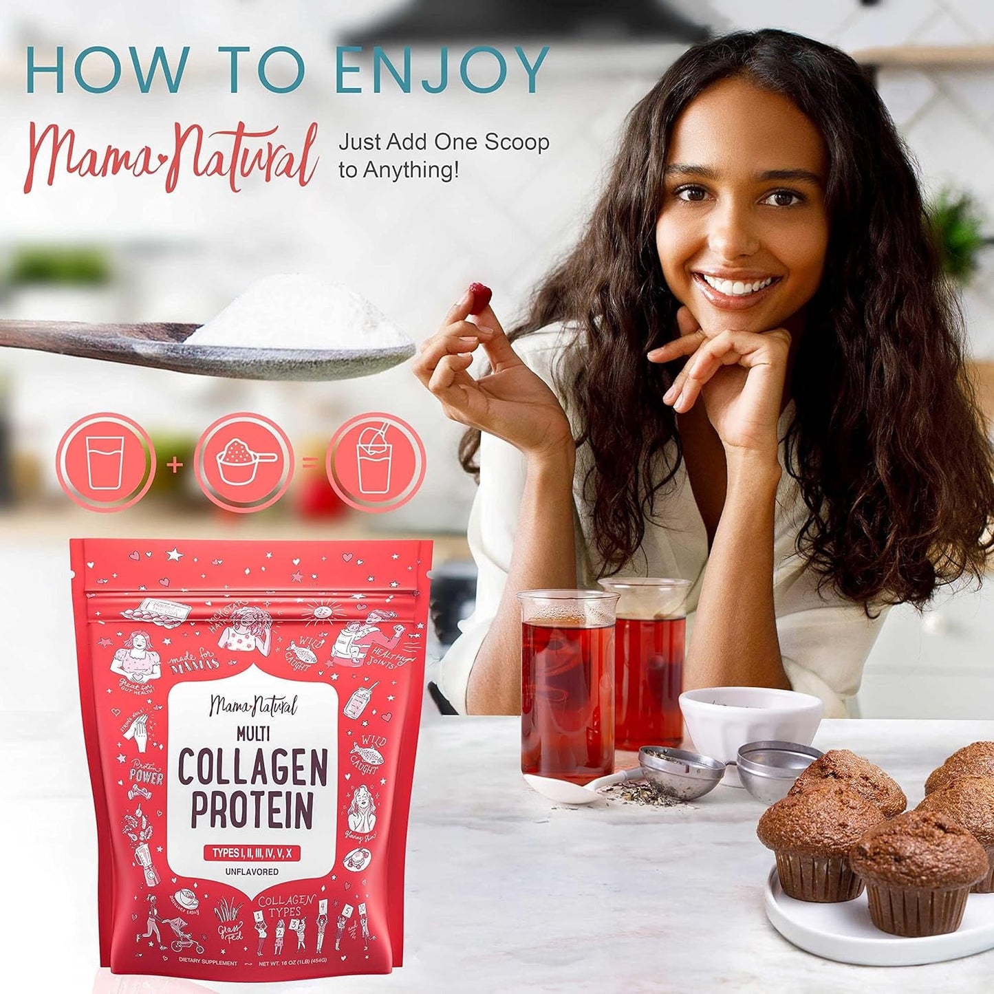 Premium Collagen Protein Powder - Healthy Skin Joint Support