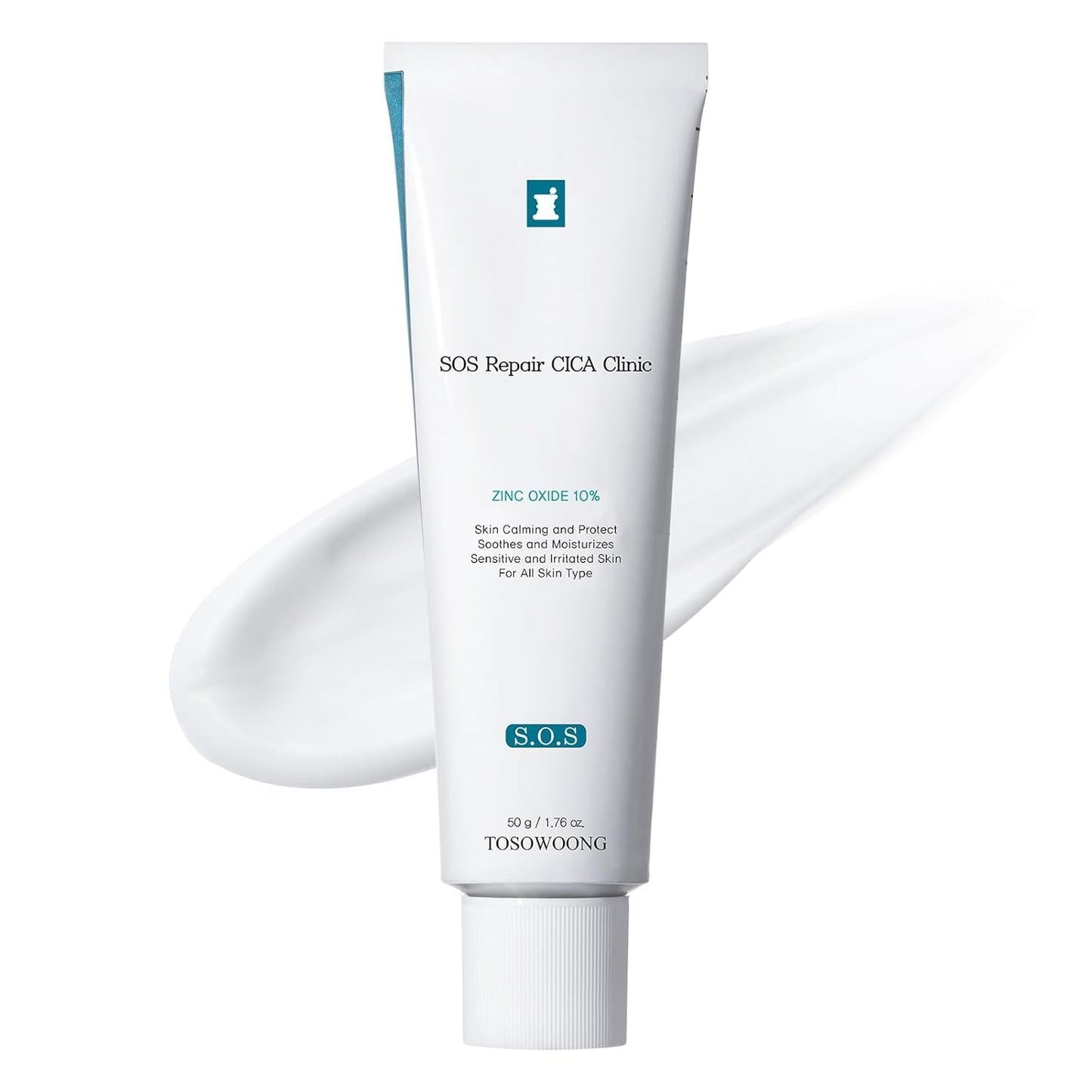 Soothing Acne Relief Face Cream with Zinc 50g - Mycosmeticslondon