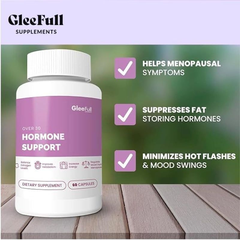 Natural Menopause Relief Supplement - 60 Capsules
