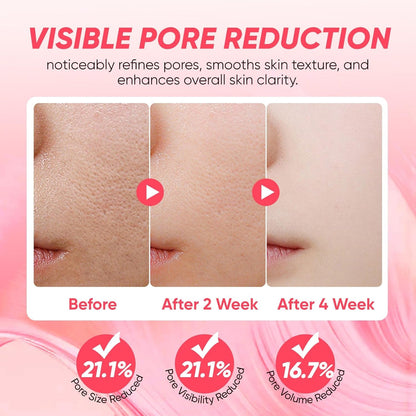 Glowing Skin Serum Duo Set, Pore Minimizing & Brightening