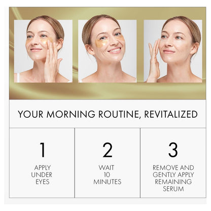 Brightening Anti-Puff Eye Masks with Caffeine & Niacinamide