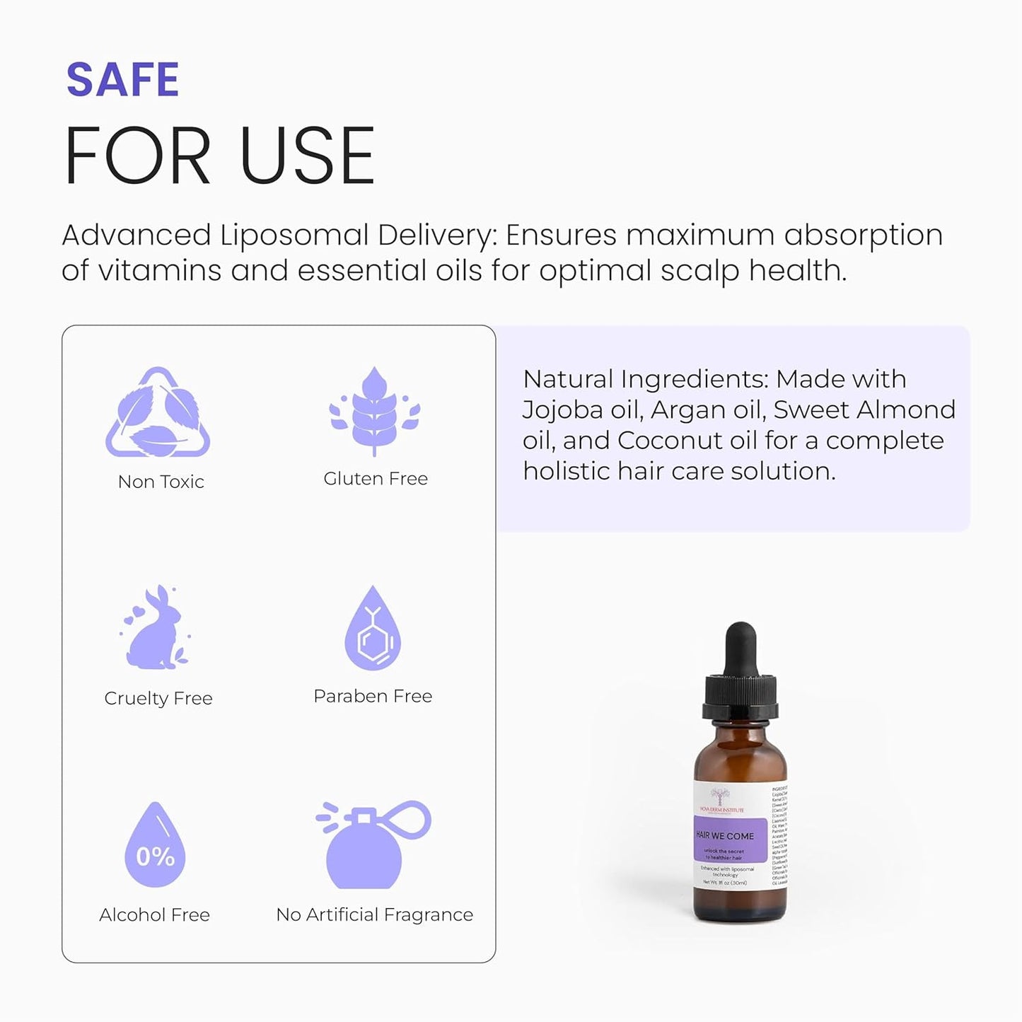 Natural Hair Growth Thickening Oil 30ml