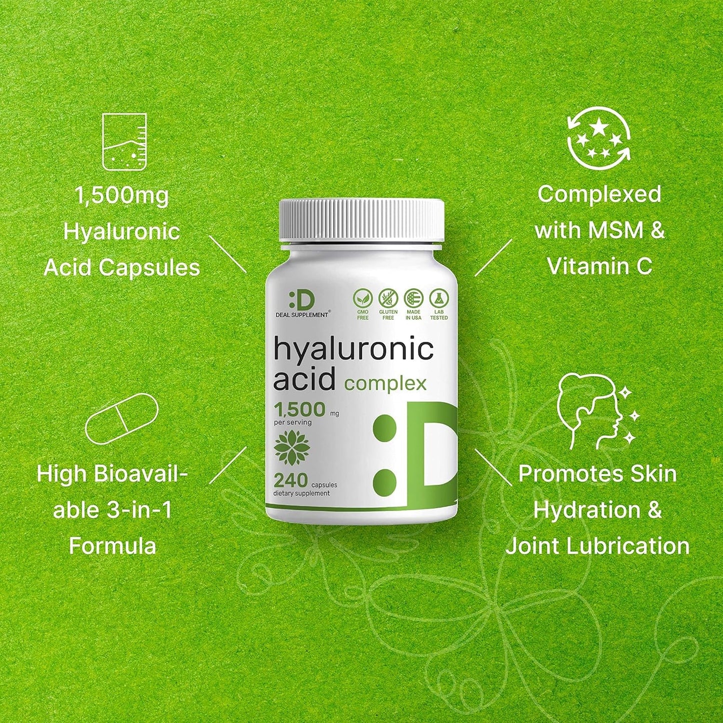 Best Hyaluronic Acid Supplement for Glowing Skin