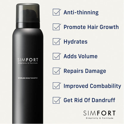 Gentle Nourishing Scalp Shampoo for Thin Hair Care
