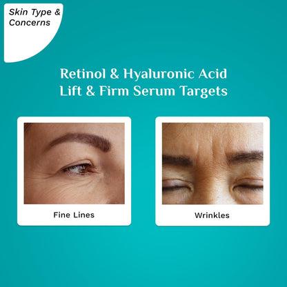 Anti Aging Retinol Face Serum for Firming and Hydration