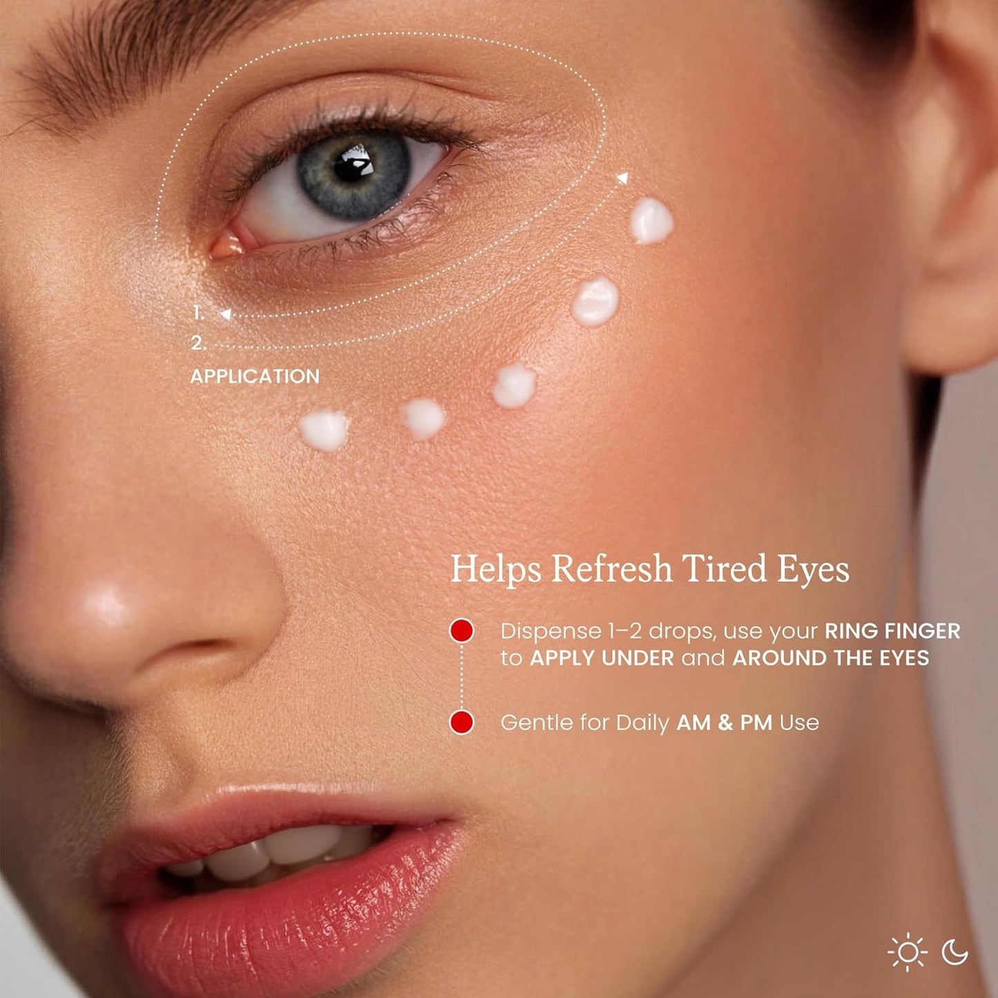 Natural Anti Puff Eye Serum with 3% Caffeine