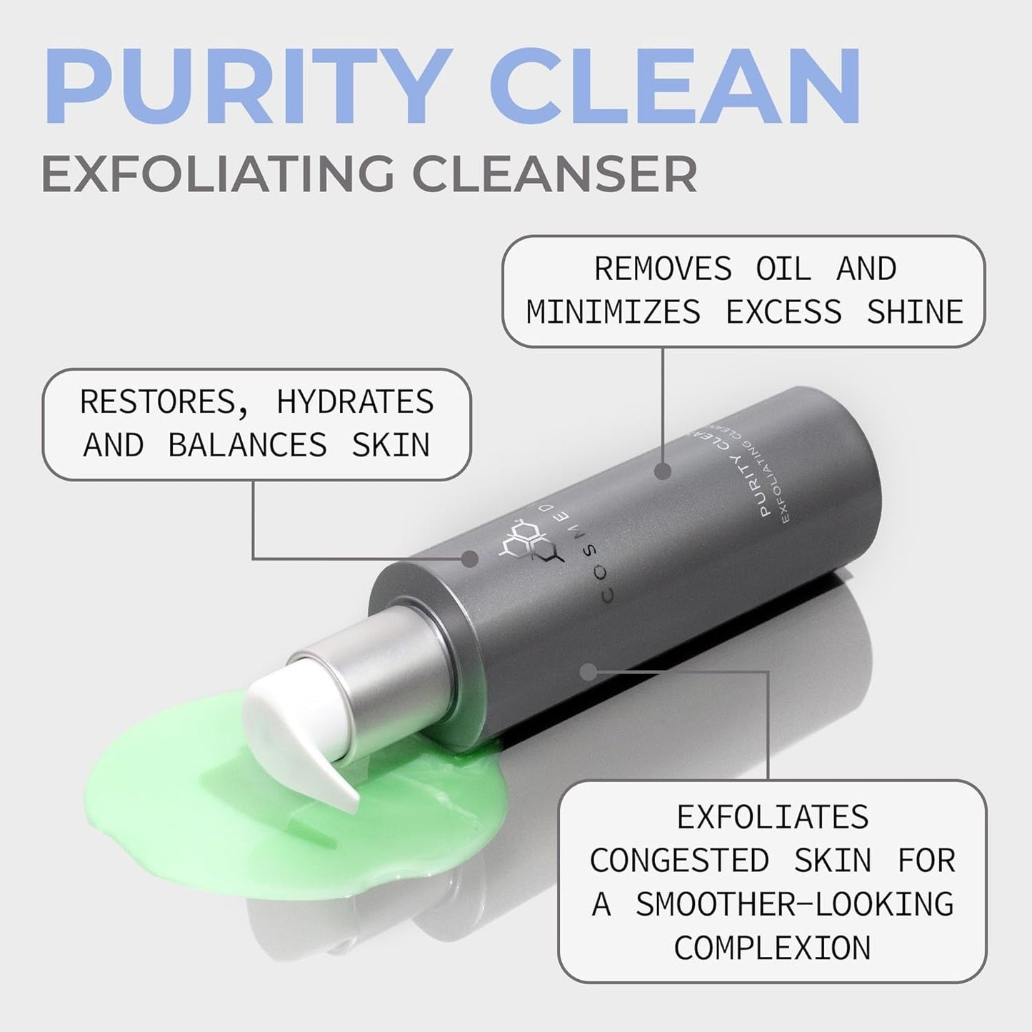 Natural Exfoliating Face Cleanser for Bright Skin