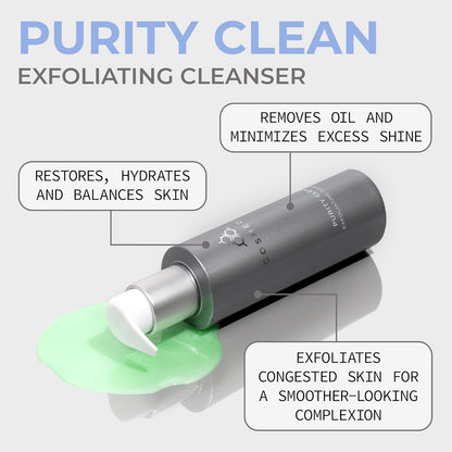 Natural Exfoliating Face Cleanser for Bright Skin