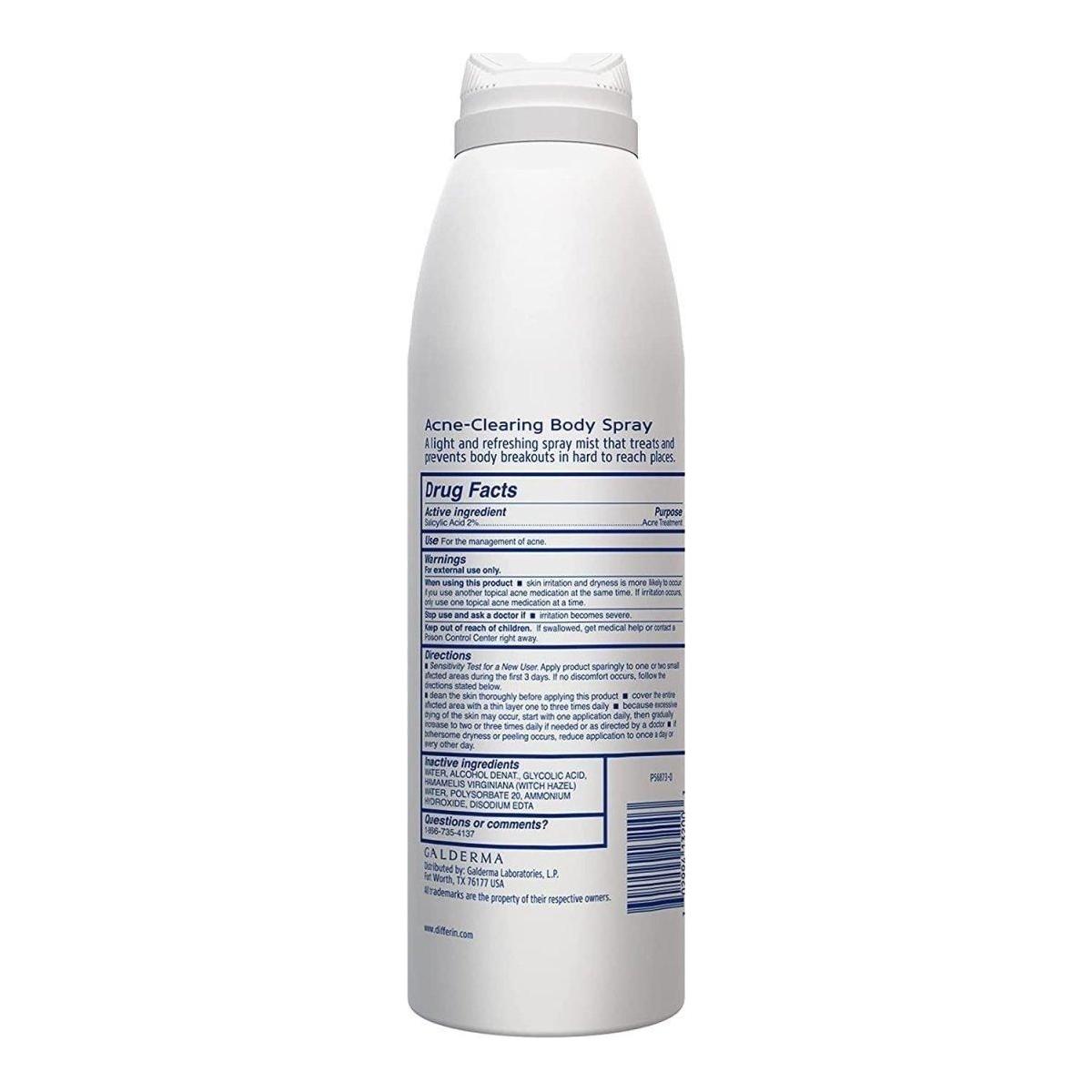 Acne Treatment Body Spray for Clear Skin - 180ml