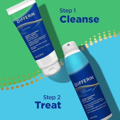 Acne Treatment Body Spray for Clear Skin - 180ml
