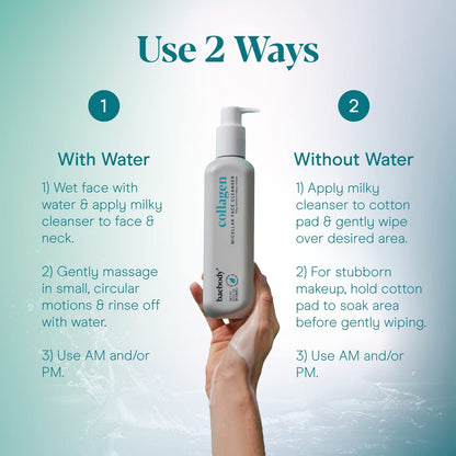 Gentle Collagen Facial Cleanser & Makeup Remover