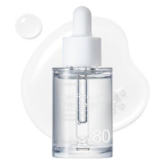 Natural Rice Serum 33ml - Evens Skin Tone, Fades Spots - Mycosmeticslondon