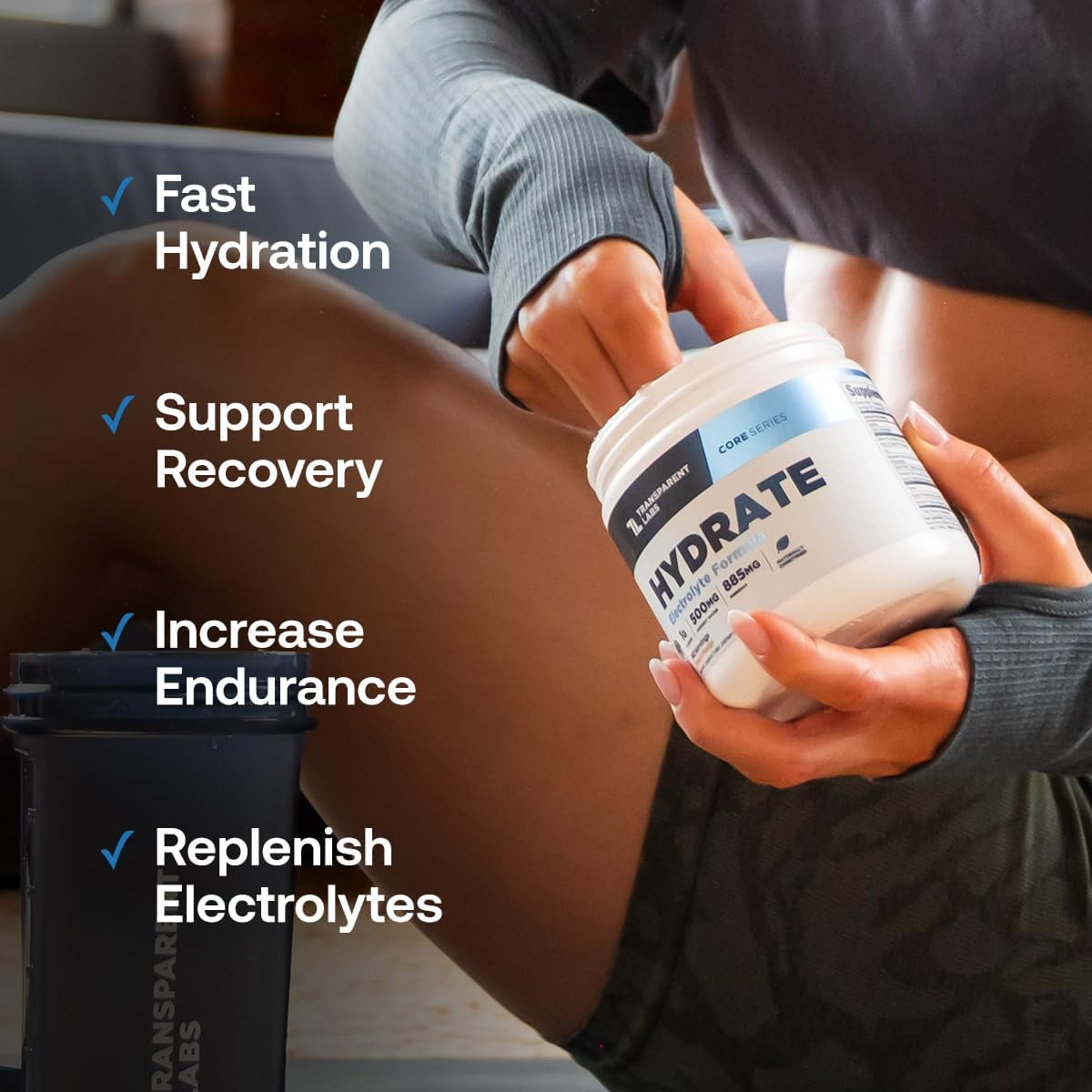 Fast Hydrating Electrolyte Supplement Powder