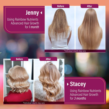 Natural Hair Vitamin Supplement - Biotin & Collagen Capsules