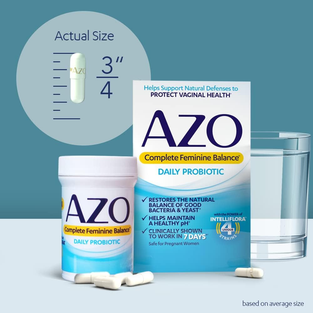 Natural Vaginal Health Daily Probiotic Supplement